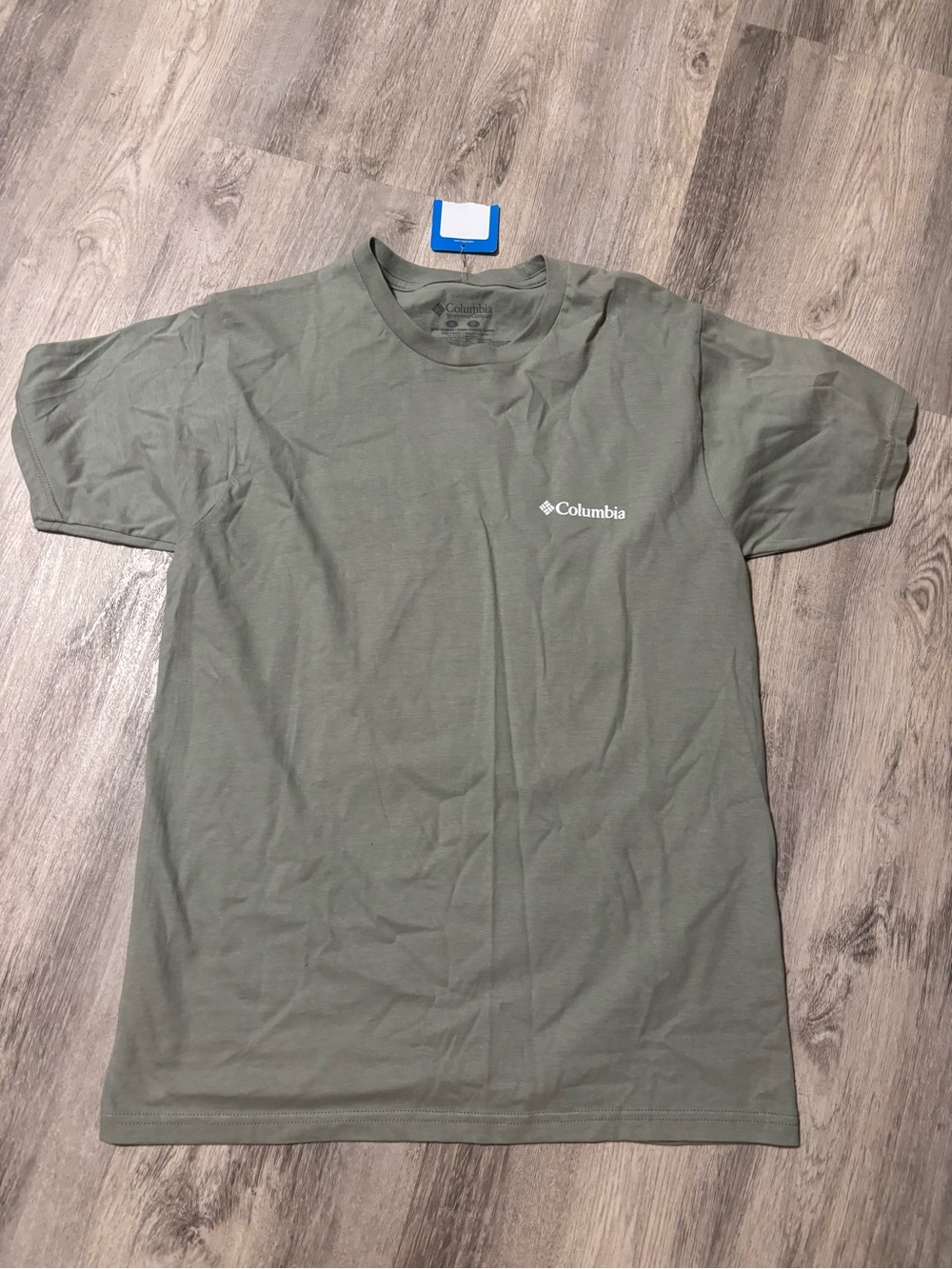 Columbia Olive Green Short Sleeve Logo Tee
